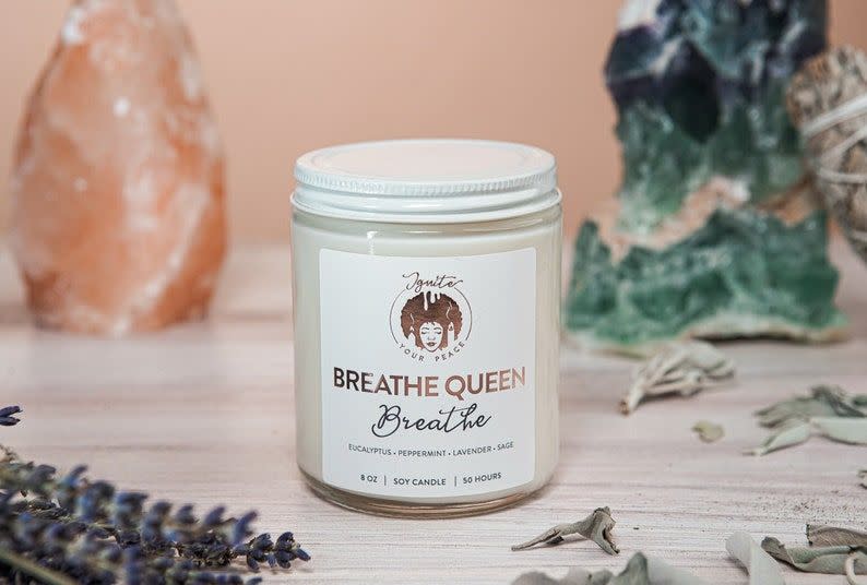 23) Breathe Queen Breathe Soy Candle