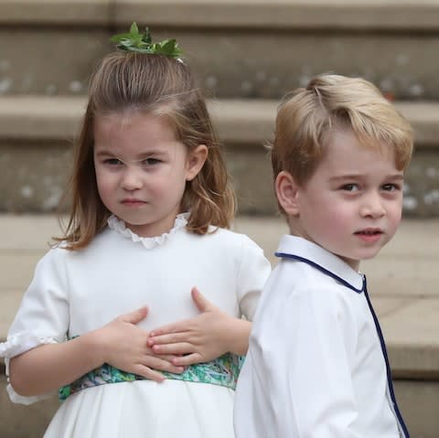 Princess Charlotte and Prince George - Credit:  WPA Pool/ Getty Images Europe