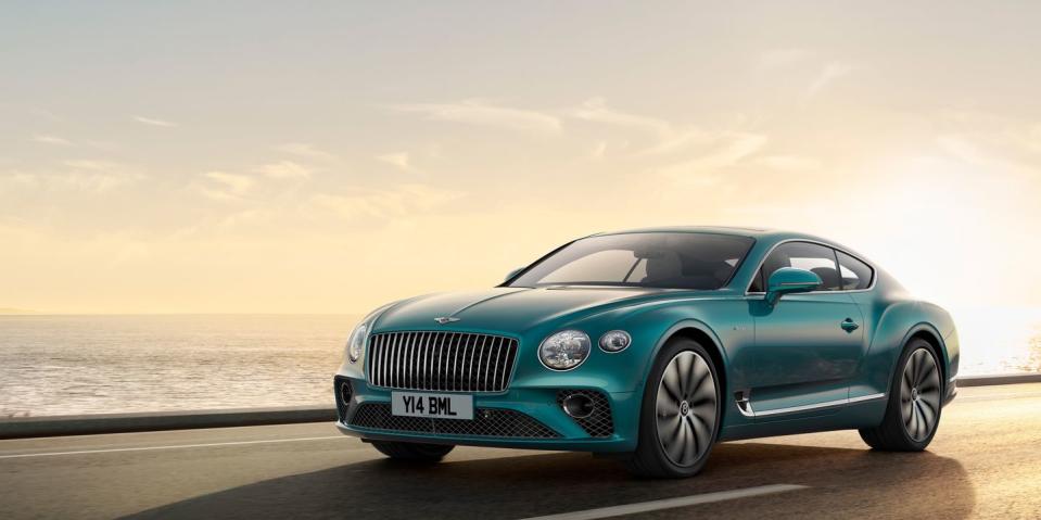 2024 bentley continental gt azure