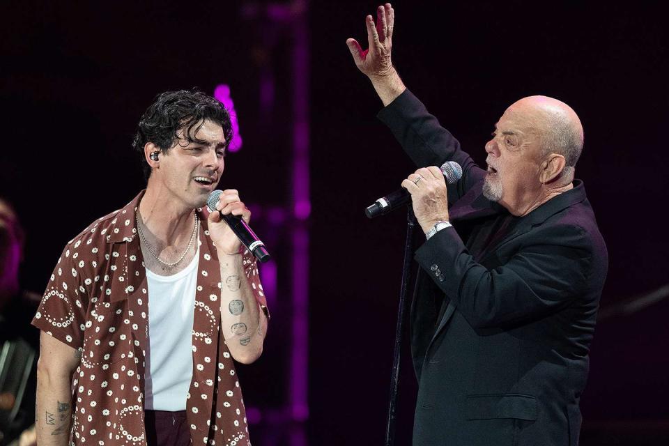 <p>Dave Hogan/Hogan Media/Shutterstock</p> Joe Jonas Joins Billy Joel 