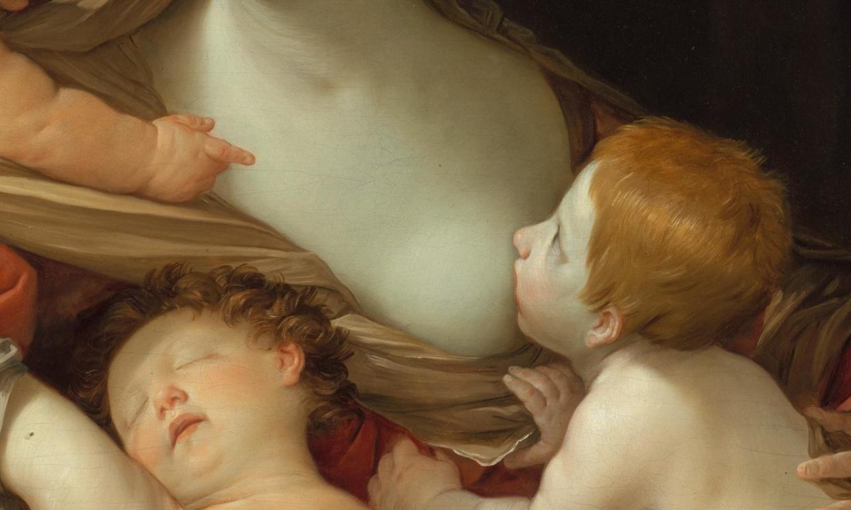 <span>‘Milk is more unique than a fingerprint,’ says Katie Hinde, an associate professor at Arizona State University who studies lactation.</span><span>Illustration: The Metropolitan Mueseum of New york</span>