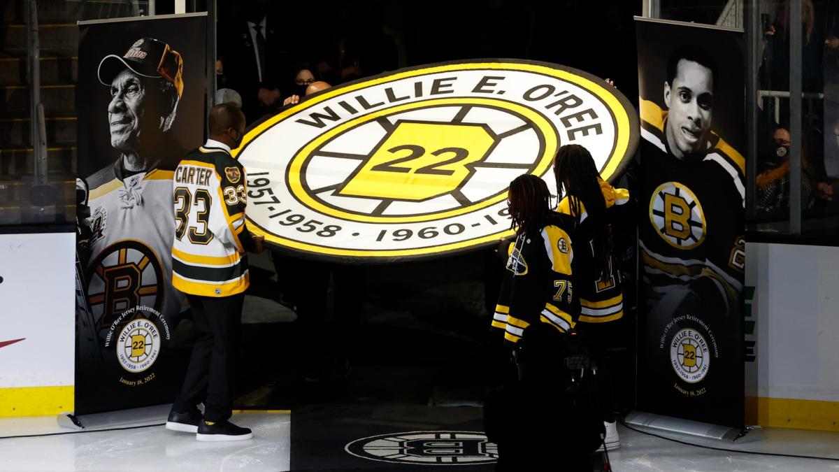 Bruins retiring jersey of Willie O'Ree, who broke NHL colour barrier in  1958