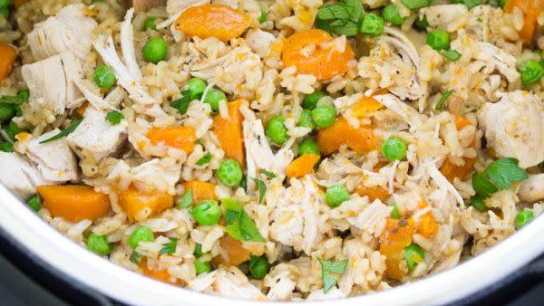 instant pot chicken and rice