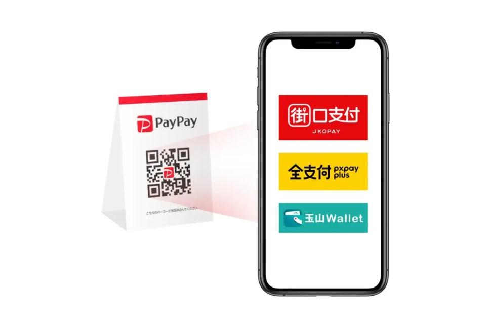 台灣旅客從10月起能用街口支付、玉山Wallet、全支付直接掃描日本境內商店的PayPay QRCode購物
