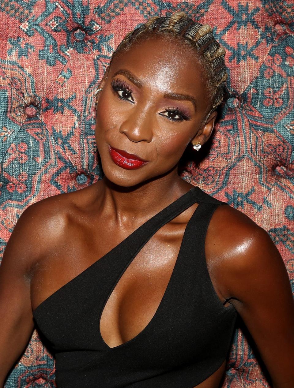 Closeup of Angelica Ross