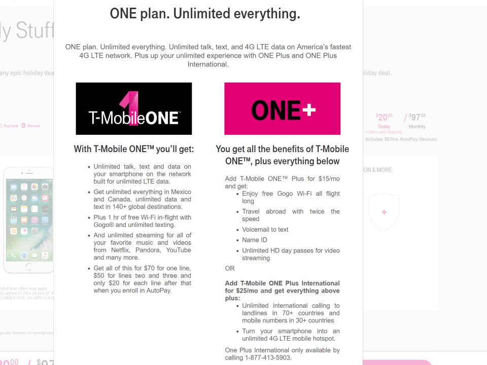 t mobile plans