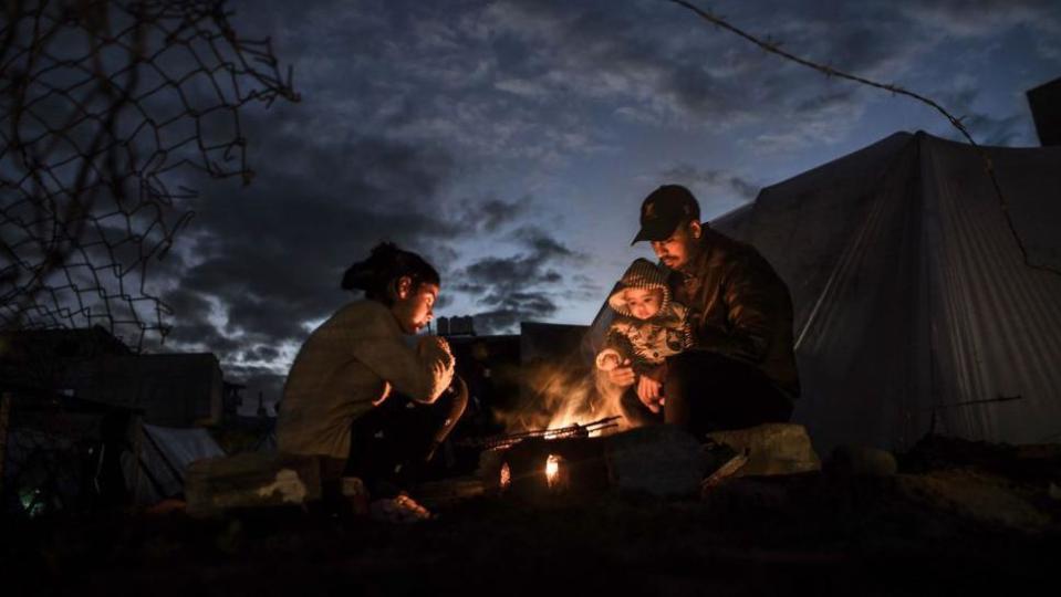 Familia en Gaza 