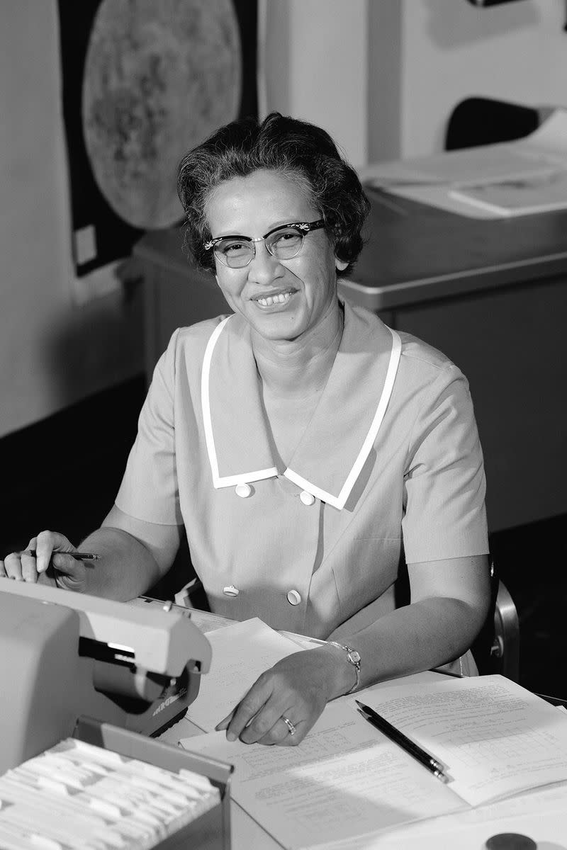 <p> You may recognize Johnson&apos;s name from the 2017 box-office hit&#xA0;<em>Hidden Figures.&#xA0;</em>Before her recognition in the film adaptation, Johnson was nicknamed a &quot;computer&quot; for her intelligence. She discovered the exact path for the Freedom 7 spacecraft to successfully enter space for the first time in 1961 and later for the Apollo 11 mission to land on the moon in 1969. She often went unrecognized by her male colleagues and faced racial discrimination. </p>