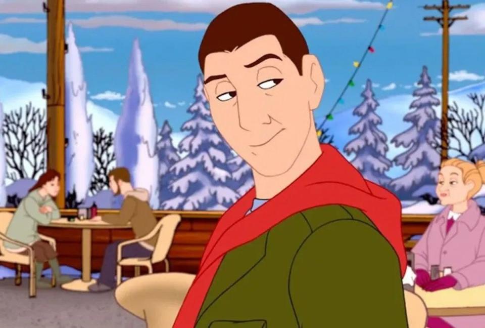 Animated Adam Sandler