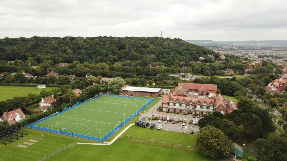 An aerial photo of Scarborough College. (Photo: Scarborough College)