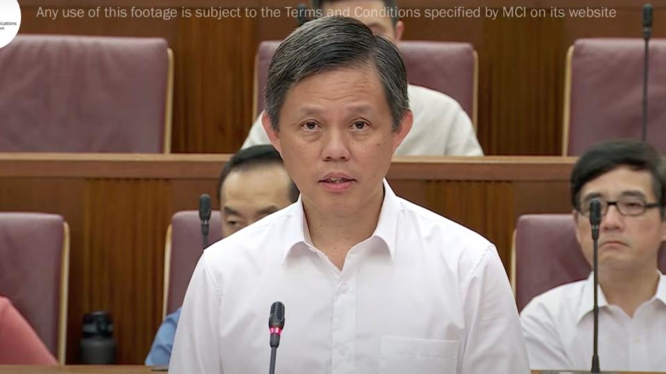 Minister-in-Charge of the Public Service, Chan Chun Sing, sheds light on expected conduct for public servants regarding gifts in Parliament on 5 Feb