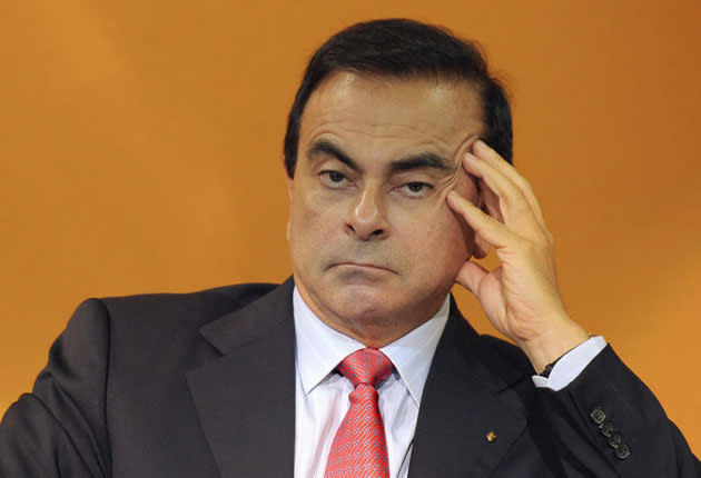 Ghosn, 62, will continue to be chairman at Nissan, a position he also holds at Renault and Mitsubishi: AFP/Getty