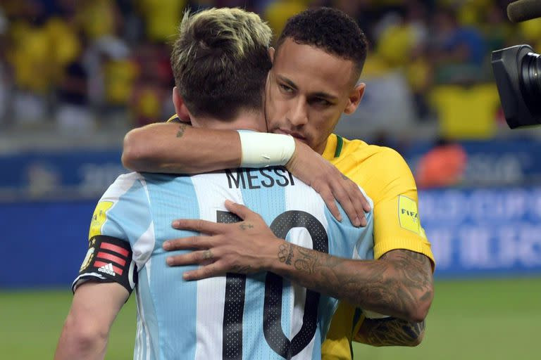 Lionel Messi y Neymar.