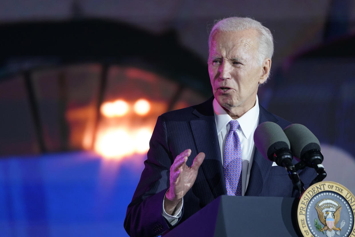 President Biden has vowed to veto the measure. (Susan Walsh/AP)