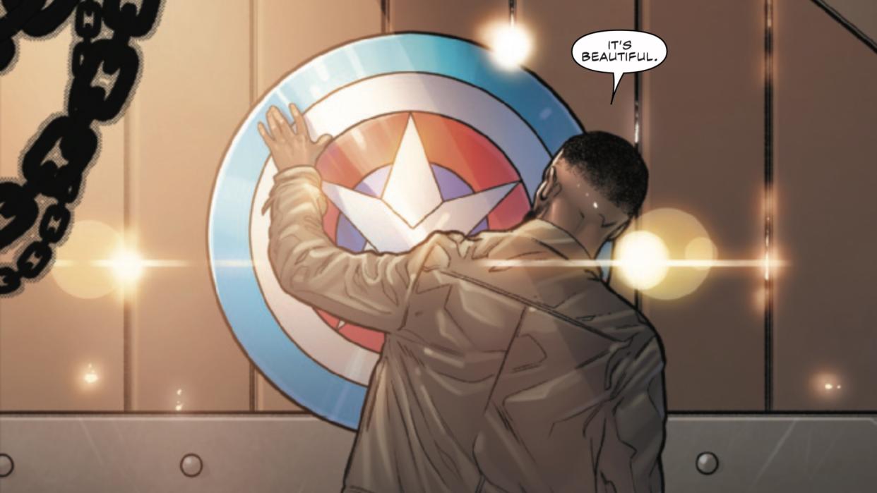  Captain America #750 interior art 