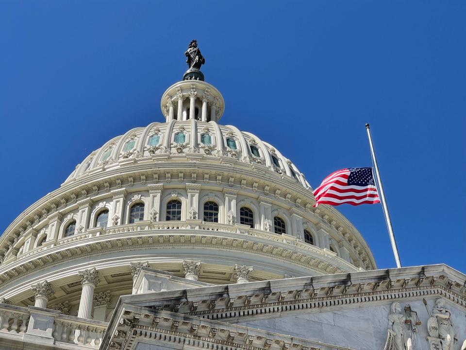 The U.S. Capitol on March 22, 2021, in Washington, D.C.