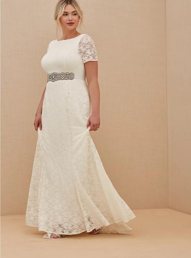 Torrid's new wedding dress collection is all under $400 and