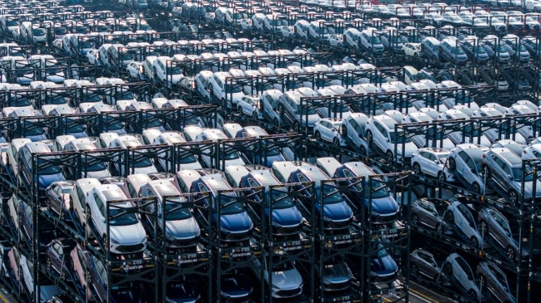 Die deutsche Autoindustrie hofft, dass die angekündigten höheren EU-Zölle auf E-Autos aus China noch mit einer Verhandlungslösung abgewendet werden können. (STR)