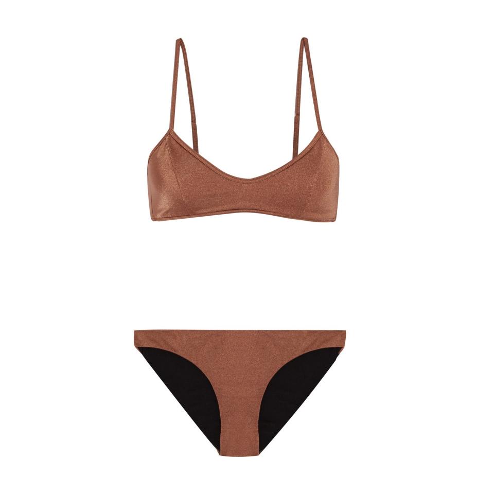 Melissa Odabash Brown Sicily Bikini