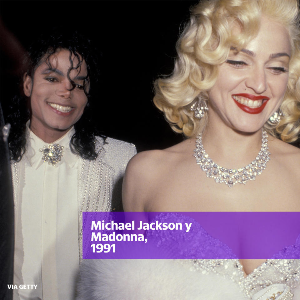 1991: El rey y la reina del pop