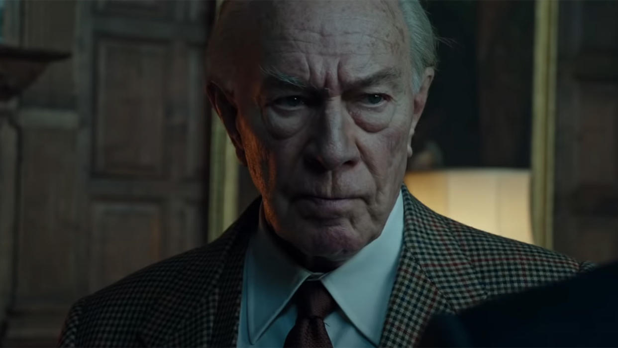  Christopher Plummer stepping in for All The Money in the World. 