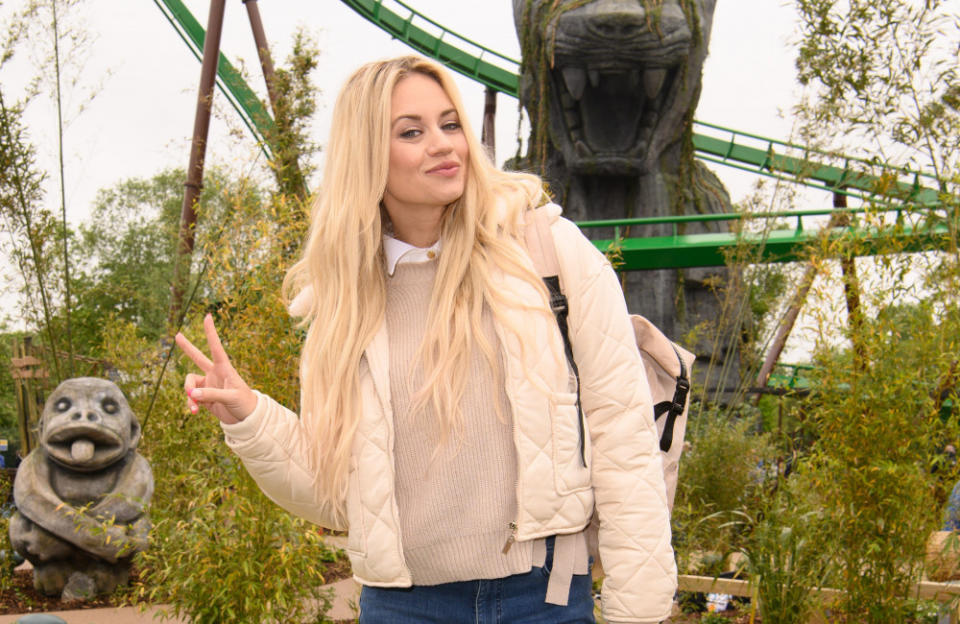 Kimberly Wyatt at Chessington World of Adventures credit:Bang Showbiz