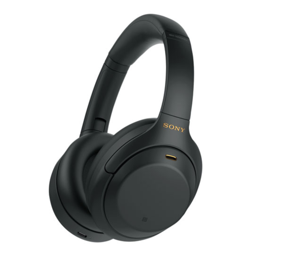 Sony Noise Cancelling Bluetooth Headphones in black