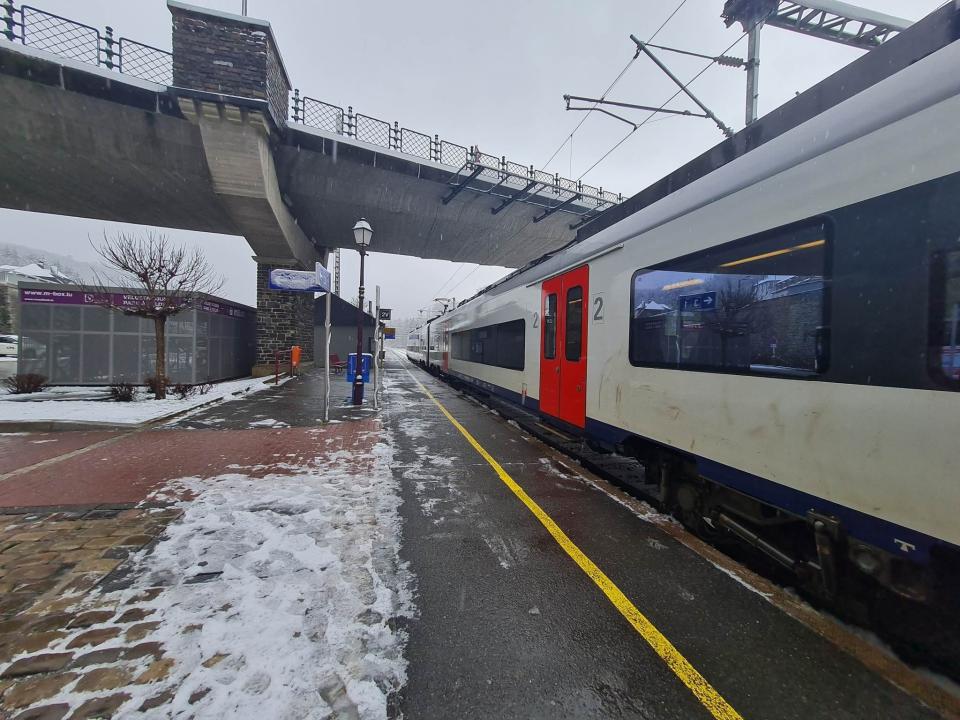 Clervaux station in Luxembourg