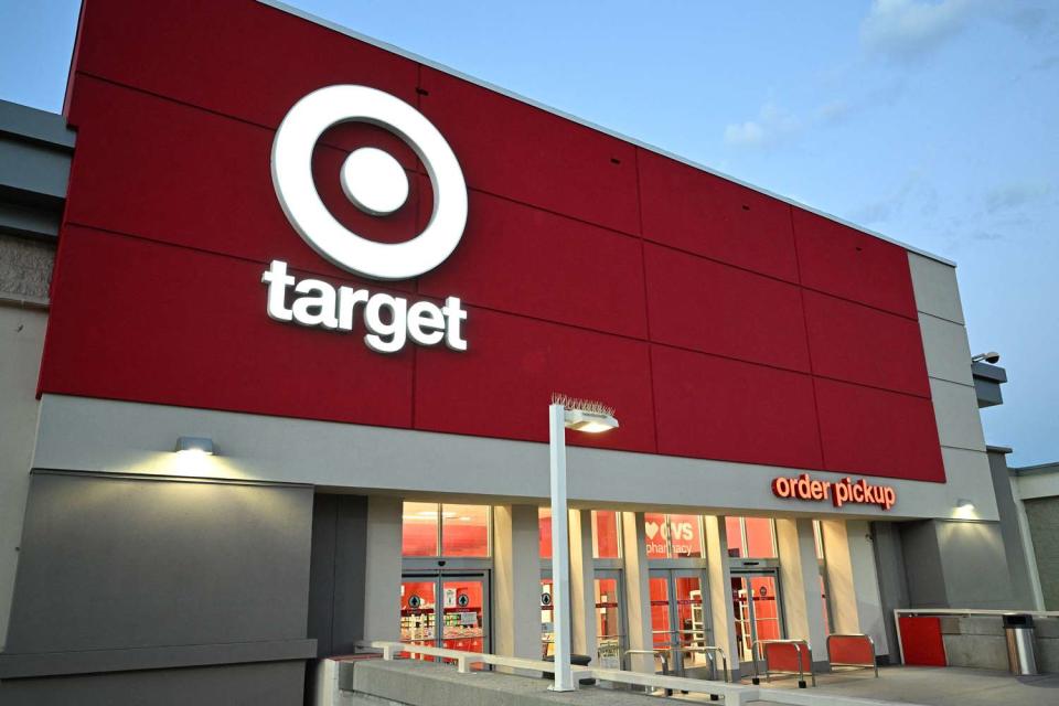 <p>ROBYN BECK/AFP via Getty</p> A Target storefront (stock image)