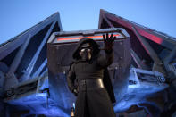 Lucky (or unlucky?) visitors may encounter Kylo Ren himself on the streets of Batuu. (Photo: Richard Harbaugh/Disney Parks)