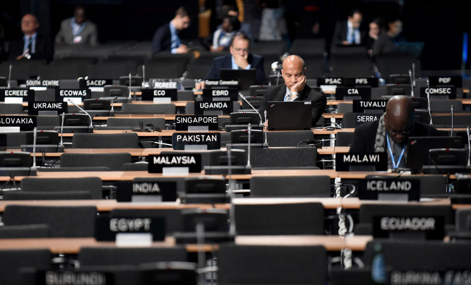 Fast 200 Staatsvertreter nehmen an dem Klimagipfel teil. (Bild: Janek Skarzynski /AFP/Getty Images)