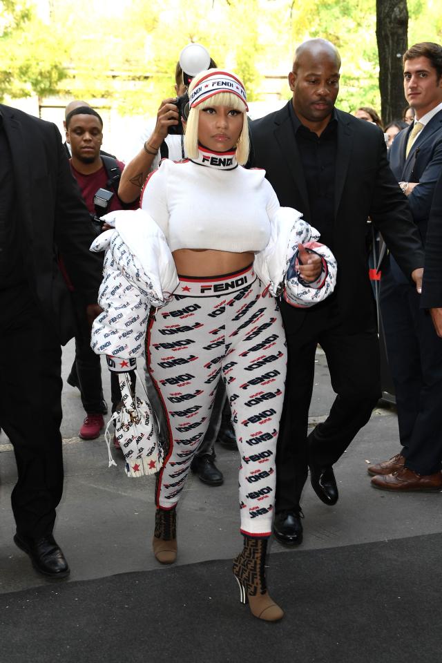 Nicki Minaj's Lookin' Like a Whole Snack at Fendi Collection Party