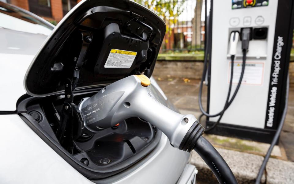 Electric vehicle owners face being penalised for charging at peak times - Getty Images Europe