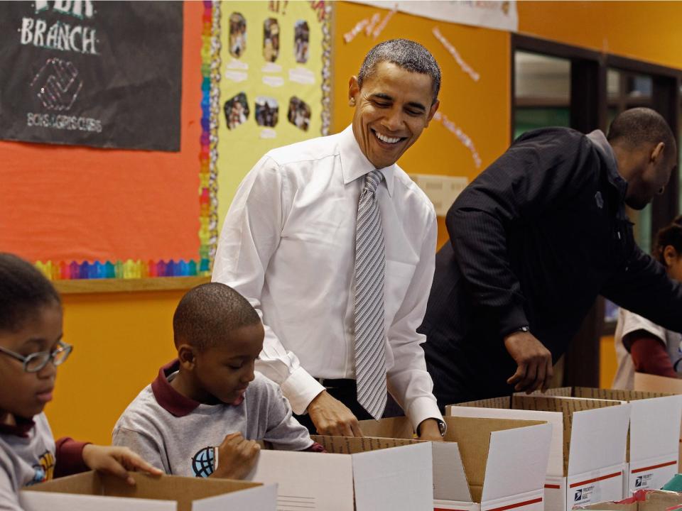 Obama volunteers