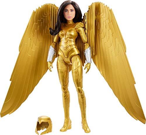 Mattel Wonder Woman 1984 Golden Armor Doll (~12-inch) in Light-Up Armor, Collectible Superhero Doll for 6 Year Olds and Up (Amazon / Amazon)