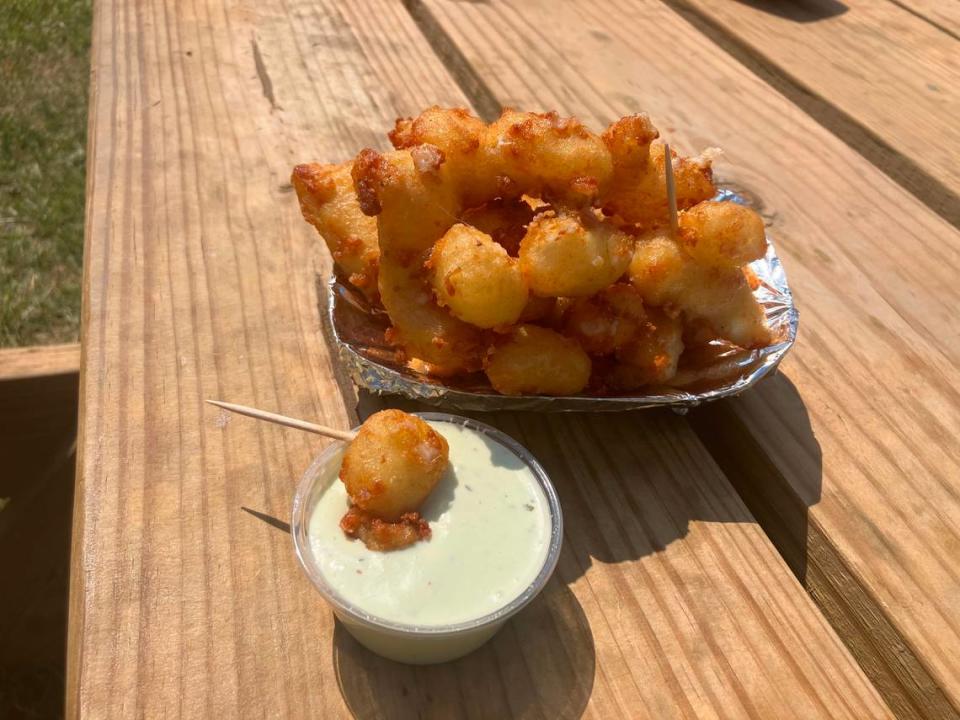 An image of Wisconsin cheese curds.