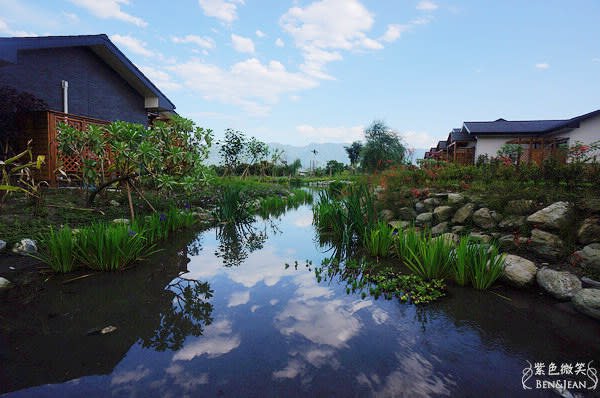 花蓮特色民宿～瑞穗鄉間耀眼的珍珠，民宿內的湖景迷人