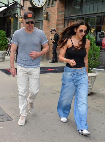 <p>TheImageDirect.com</p> Matt Damon and Luciana Barroso