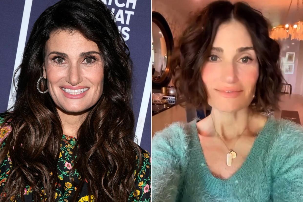 Idina Menzel Haircut