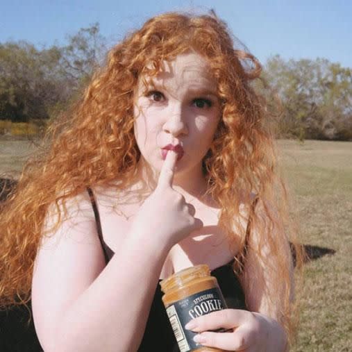 The blogger admits she used to hate eating in public because she though people would judge her. Photo: Instagram