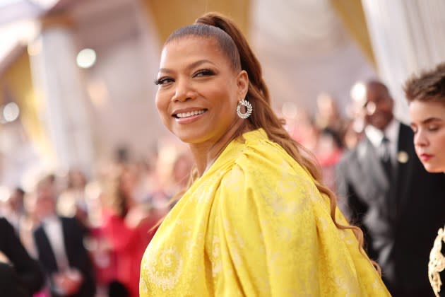 Queen Latifah at the Academy Awards on March 27, 2022 in Hollywood, CA. - Credit: Emma McIntyre/Getty Images