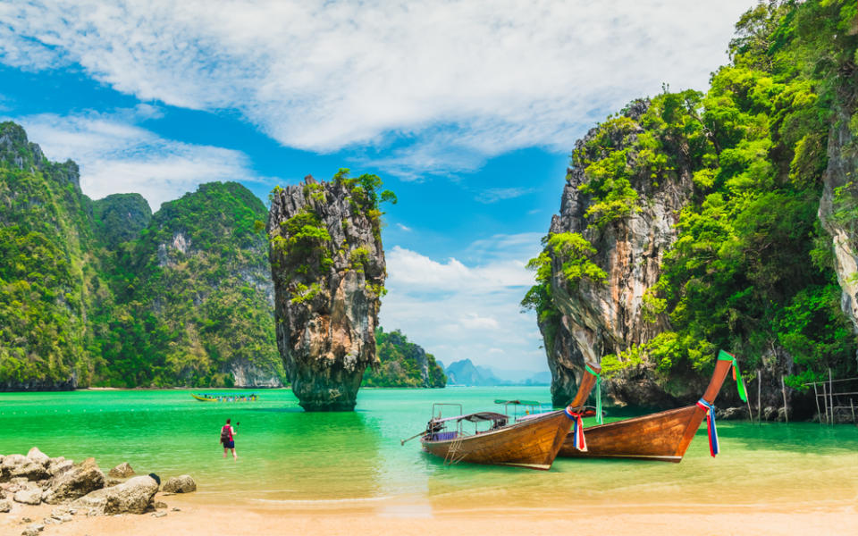 ▲泰國最大島普吉，吸引無數海灘愛好者與專業潛水客。（圖/shutterstock）