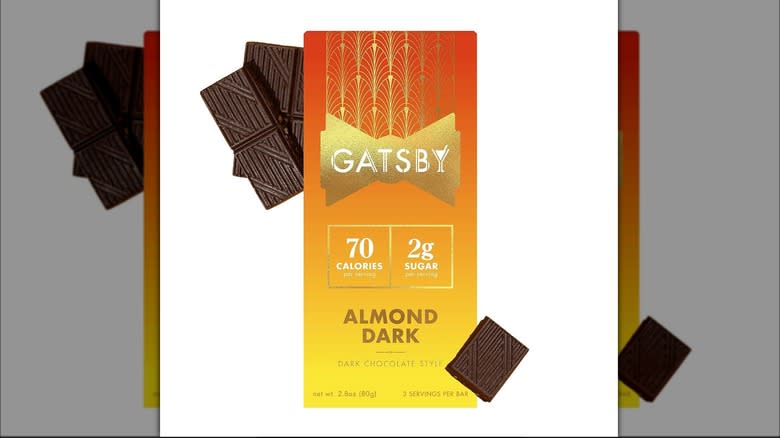 Gatsby Almond Dark Chocolate bar