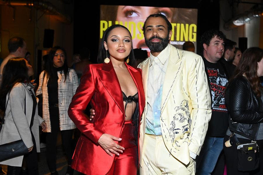 Jaylen Barron and Daveed Diggs attend the “Blindspotting” Season 2 Premiere at NeueHouse Hollywood. (Araya Doheny/Getty Images for STARZ)