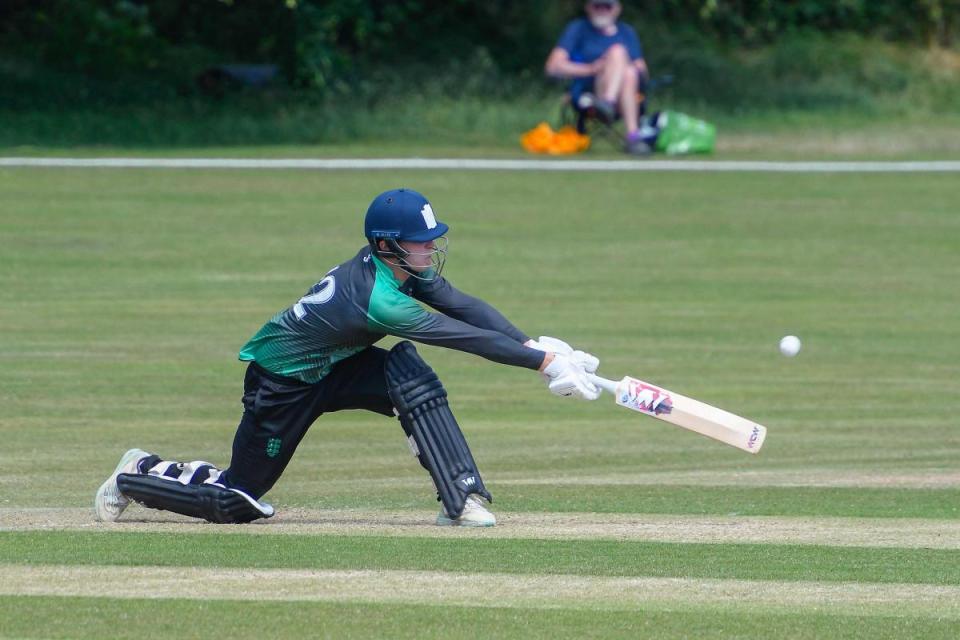 Joseph Eckland top-scored in Dorset's first game <i>(Image: GRAHAM HUNT PHOTOGRAPHY)</i>