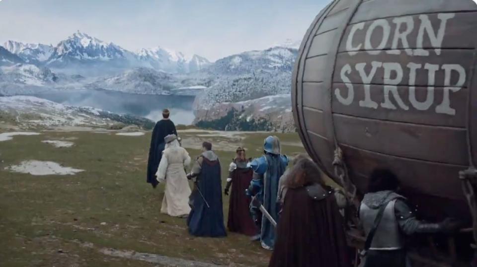 Still from Bud Light's 2019 Super Bowl ad 