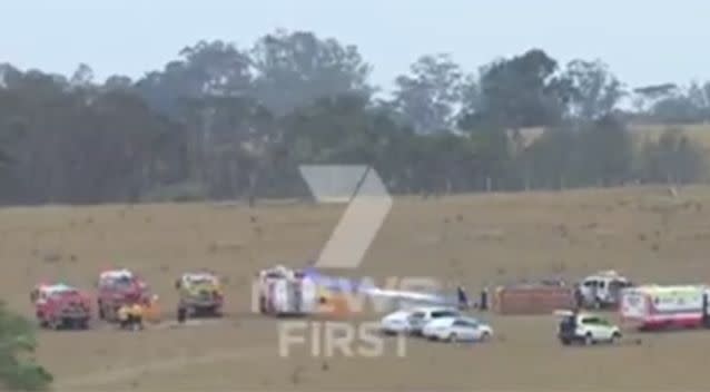 At least six people are injured. Source: Channel 7