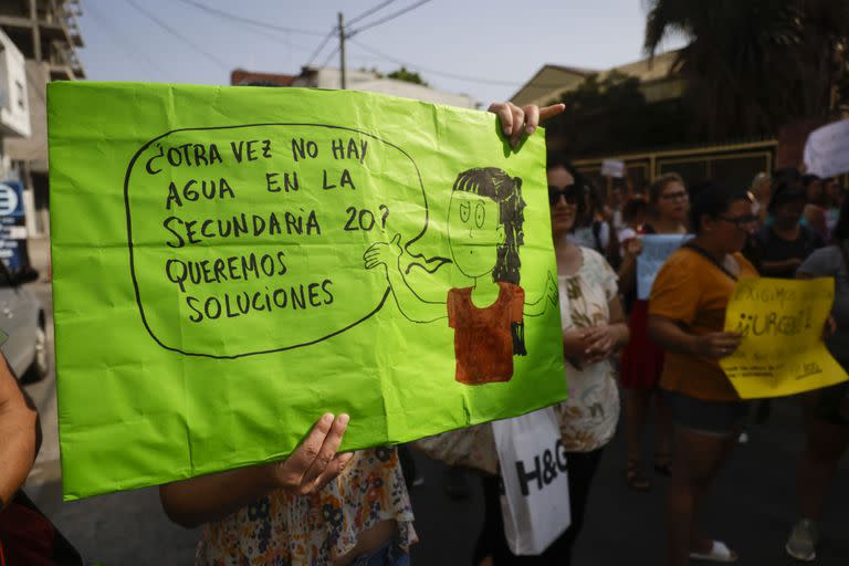 La falta de agua es una de las principales problemáticas con las que se enfrentan las escuelas de La Matanza