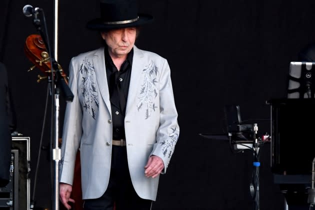 Bob Dylan Performa at Hyde Park - London - Credit: Dave J Hogan/Getty Images