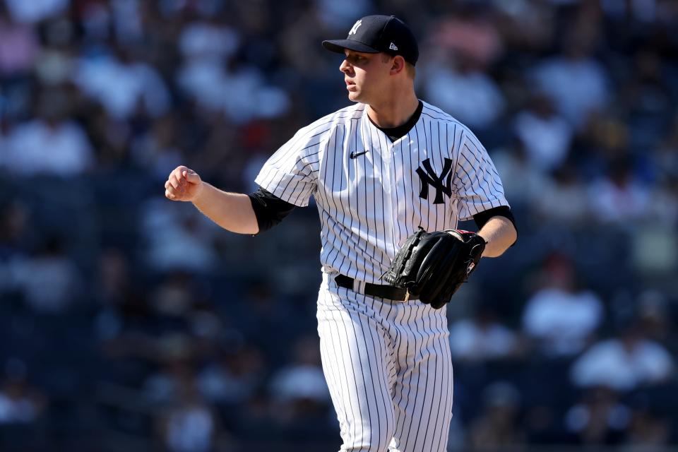 Yankees reliever Michael King had 56 strikeouts through 26 appearances.